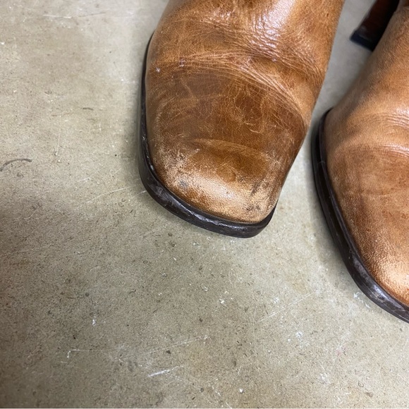 Vintage Matisse Brown Embroidered Western Boots Size 7 - Picture 7 of 13